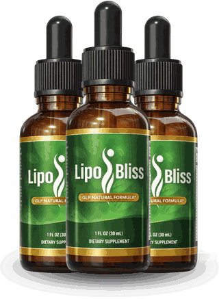 LipoBliss 3 bottles package, 3 bottles of drops